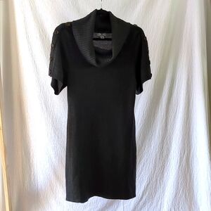 Worthington Charcoal Gray Sweater Dress Size M
